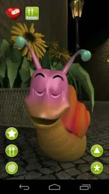 Talking Snail android App screenshot 2